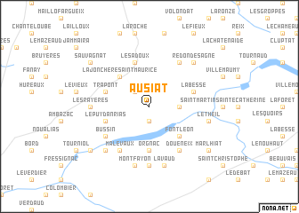map of Ausiat