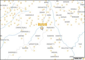 map of Ausia