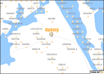 map of Ausiku