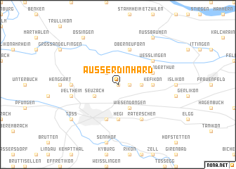 map of Ausserdinhard