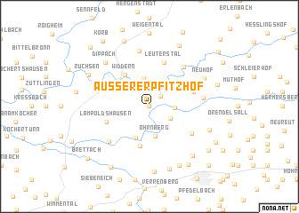 map of Äusserer Pfitzhof