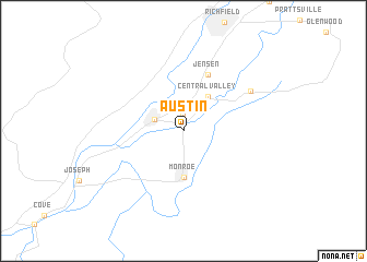 map of Austin