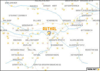 map of Authal