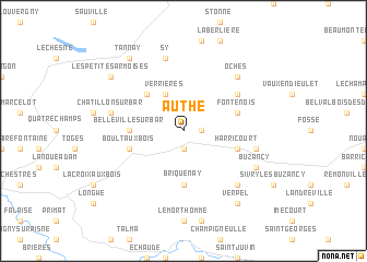 map of Authe
