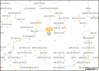 map of Auw