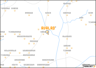 map of Avalao
