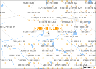 map of Avarantulawa