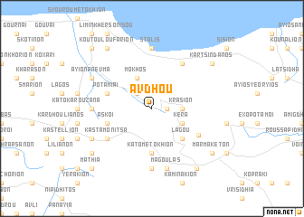 map of Avdhoú