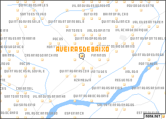 map of Aveiras de Baixo