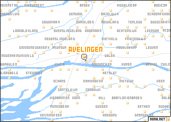 map of Avelingen