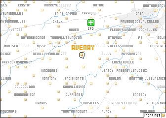 map of Avenay