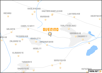 map of Averino