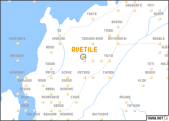 map of Avetile