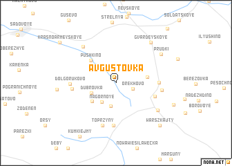 map of Avgustovka