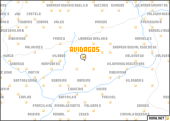 map of Avidagos