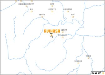 map of Avihasa