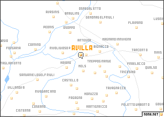 map of Avilla