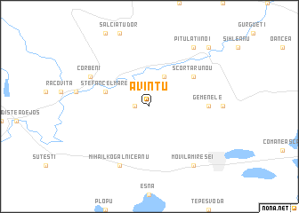 map of Avîntu