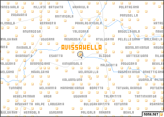 map of Avissawella
