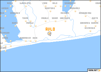 map of Avlo