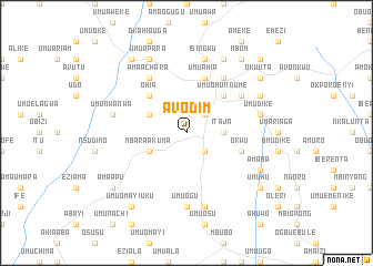 map of Avodim