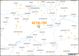 map of Avtalyon