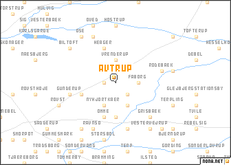 map of Avtrup