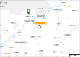 map of Awangard