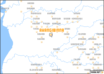 map of Awangibinna