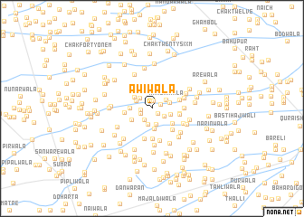 map of Āwīwāla