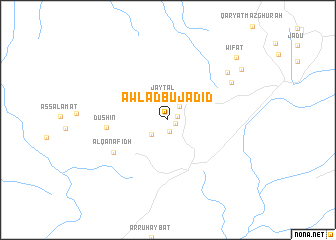 map of Awlād Bū Jadīd
