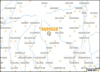 map of Awonggo