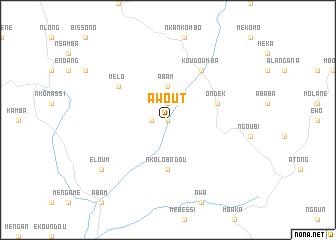map of Awout