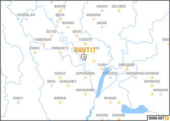 map of Awutit