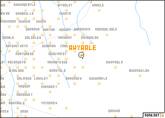 map of Aw Yaale