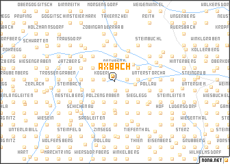 map of Axbach