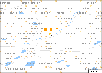 map of Axhult