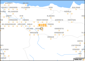 map of Axós