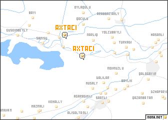 map of Axtaçı