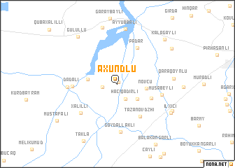 map of Axundlu
