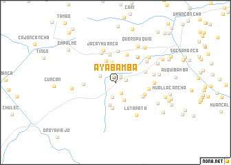 map of Ayabamba