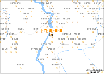 map of Ayabifara