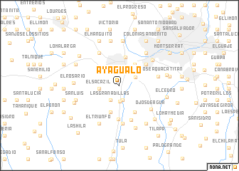 map of Ayagualo