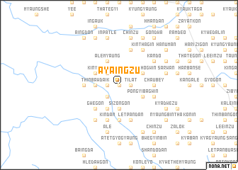 map of Ayaingzu