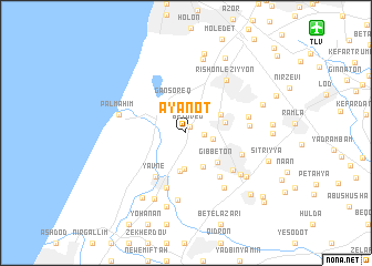 map of ‘Ayanot