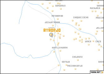 map of Ayaorjo