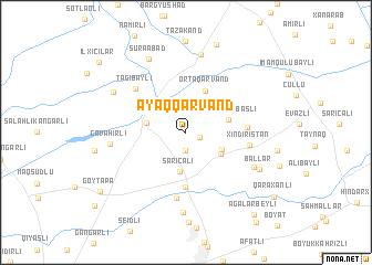 map of Ayaq Qǝrvǝnd