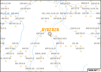 map of Ayazaza