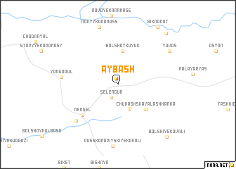 map of Aybash