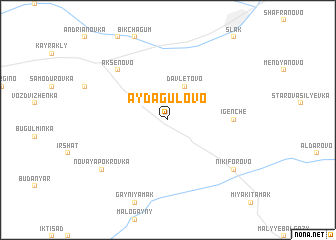 map of Aydagulovo